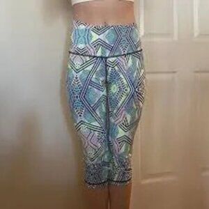 Victoria's Secret Multicolor Geometric Leggings